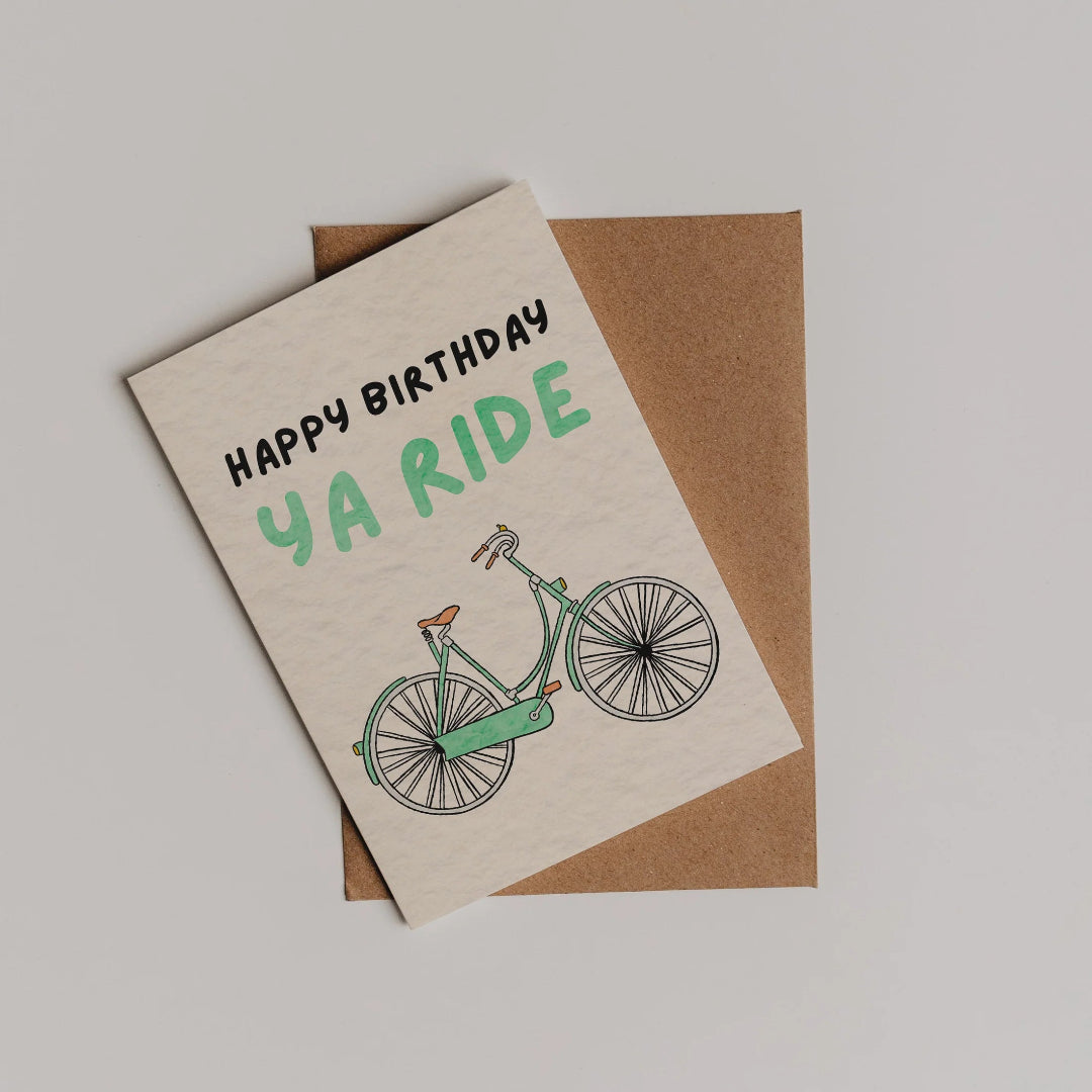 Ya Ride Birthday Card | 29 Designs
