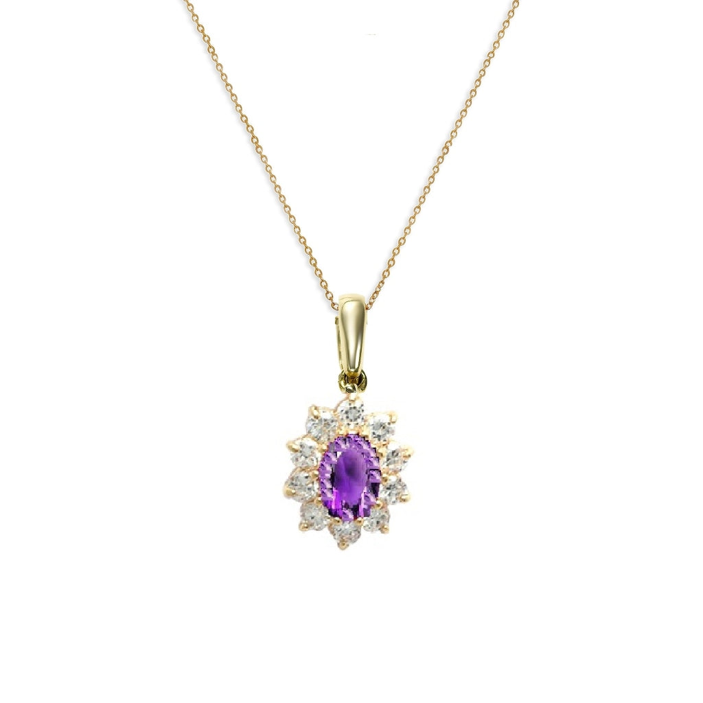 Adina Gold Cluster Necklace