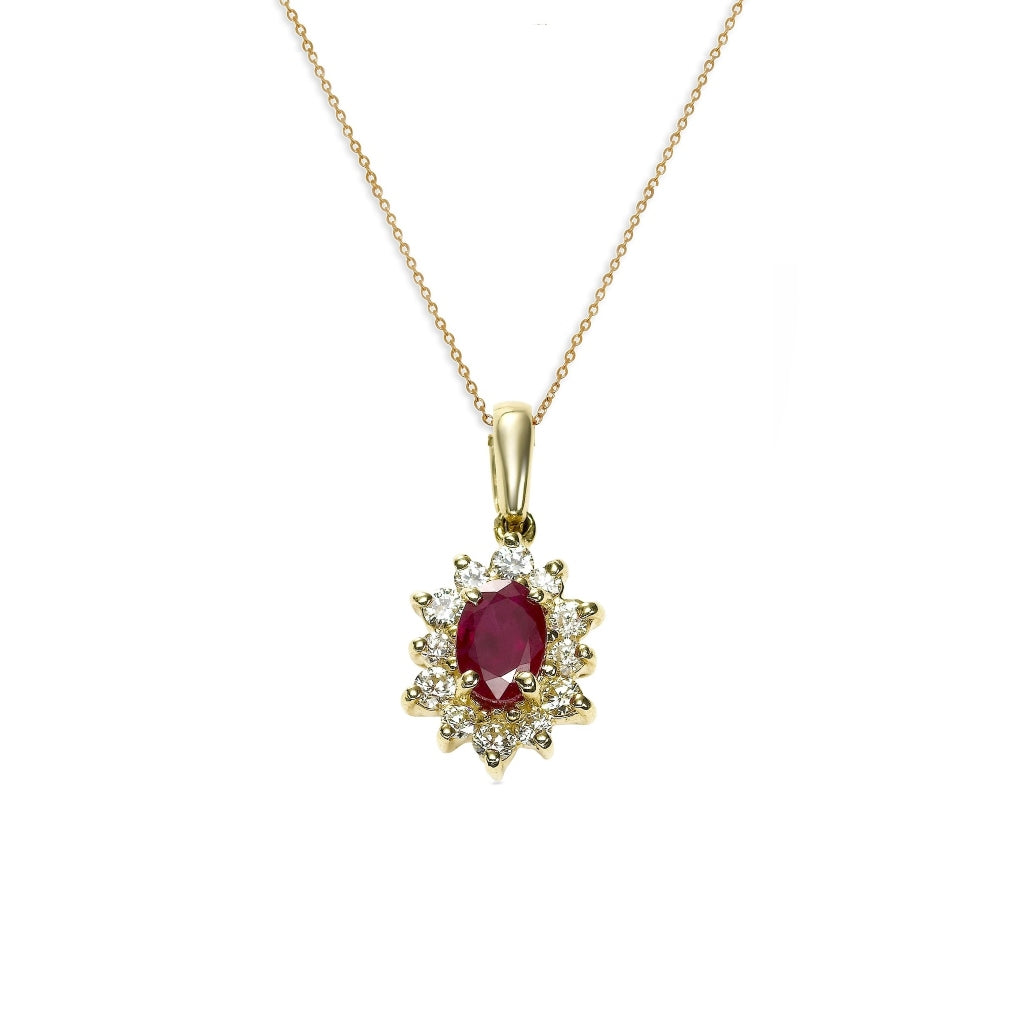 Adina Gold Cluster Necklace