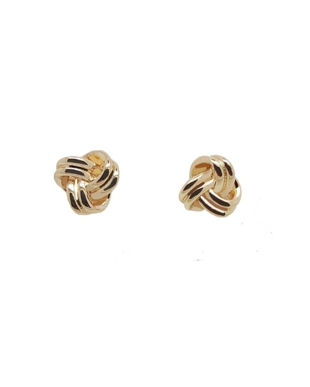 Annagh Gold Knot Stud Earrings