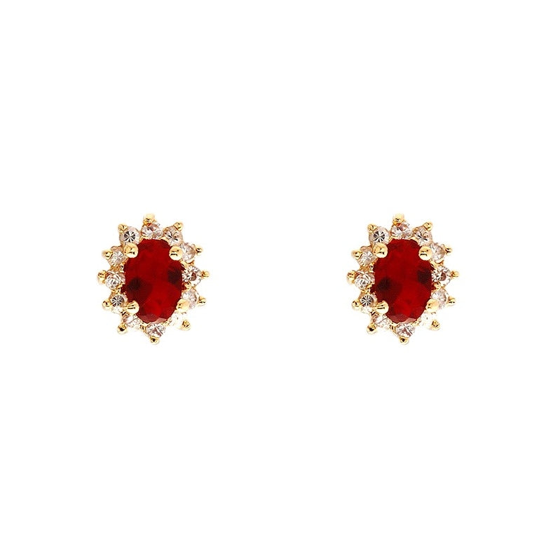 Bastia Cluster Stud Earrings