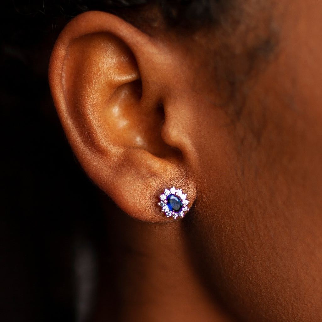 Bastia Cluster Stud Earrings