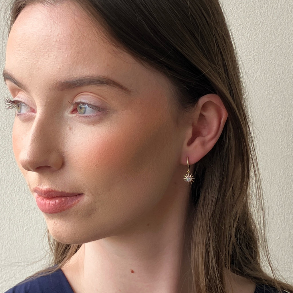 Estella Gold Celestial Charm Earrings