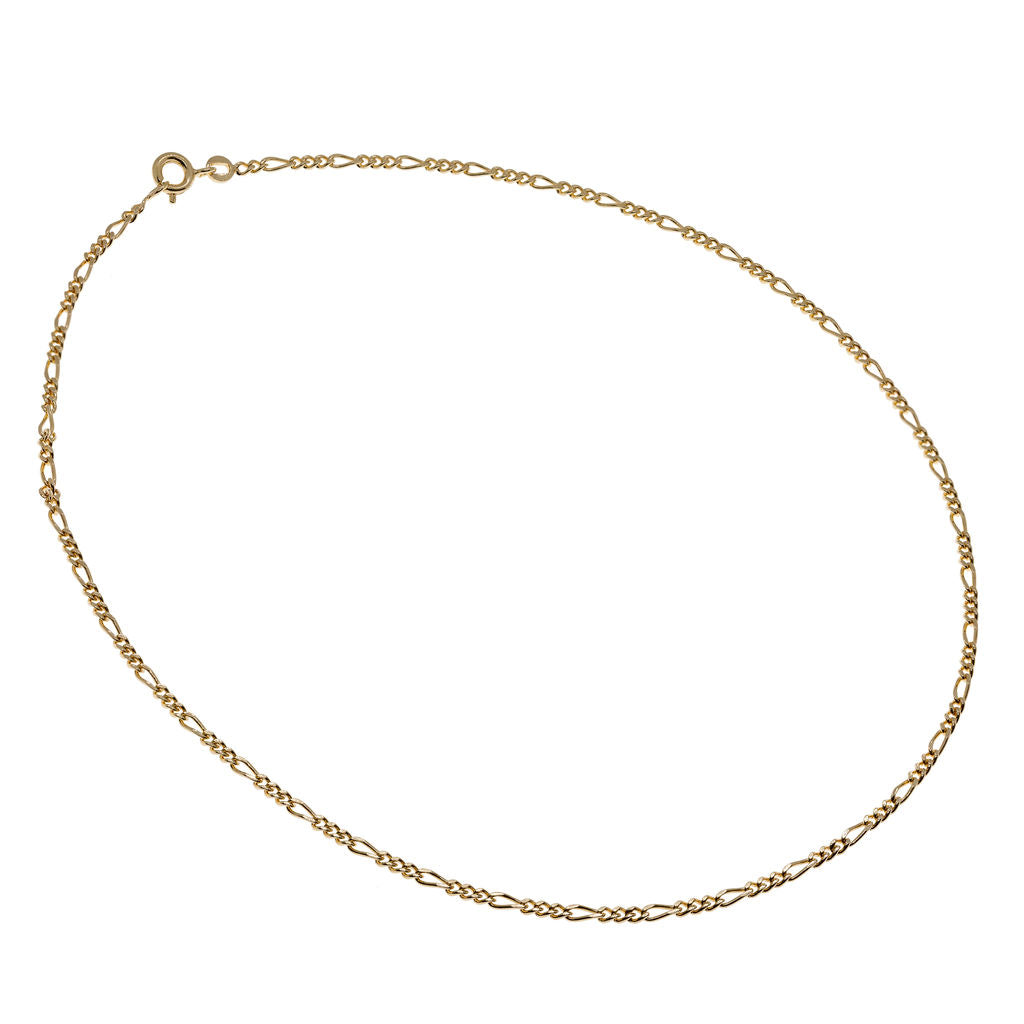 Verona Gold Figaro Chain Necklace