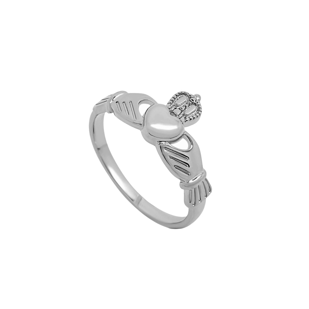 Croia Silver Claddagh Ring