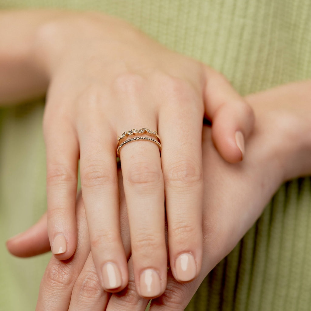 Sotira Gold Doubleband Ring