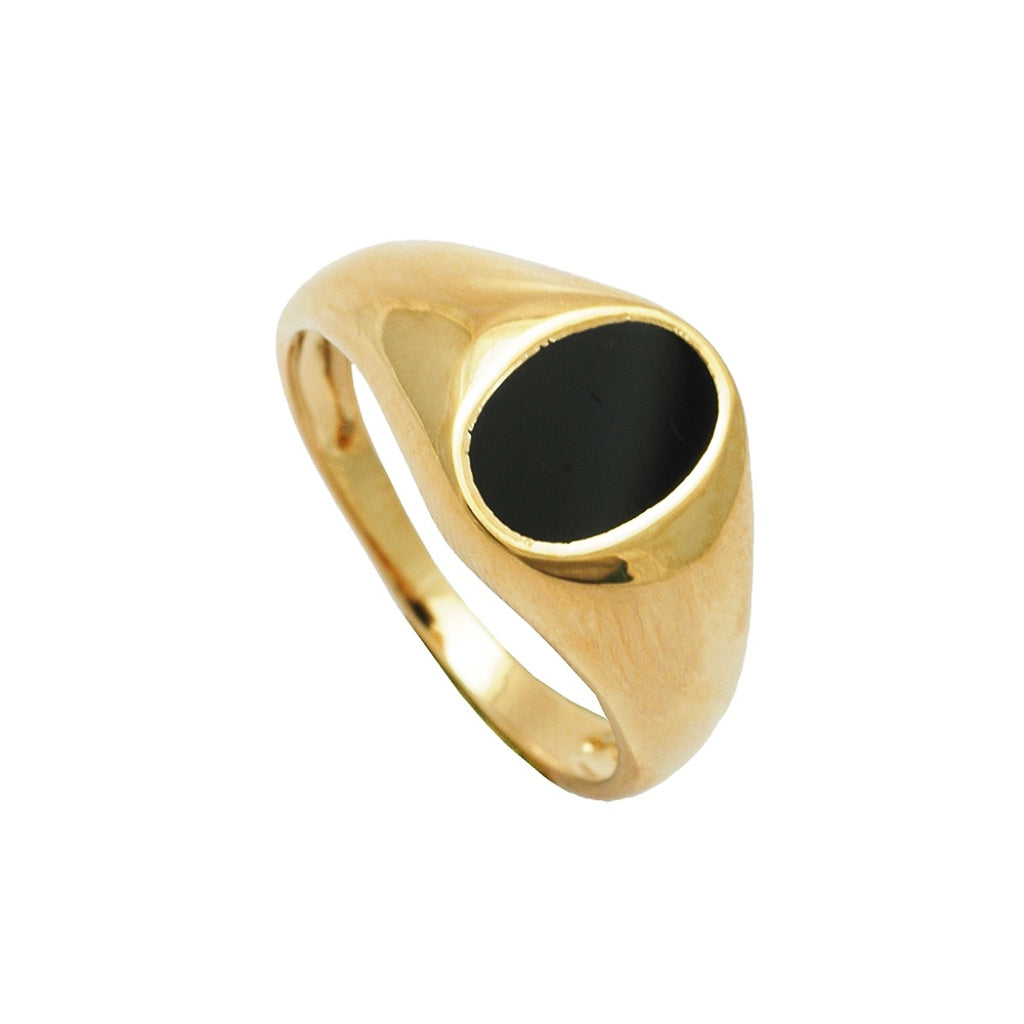 Thira Onyx Signet Ring